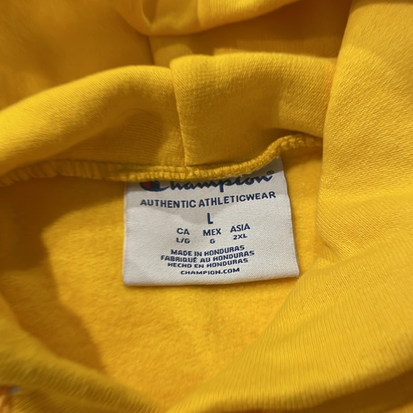 Like new UMICH hoodie sweatshirt with front pockets - perfect for maize out - Picture 3 of 3